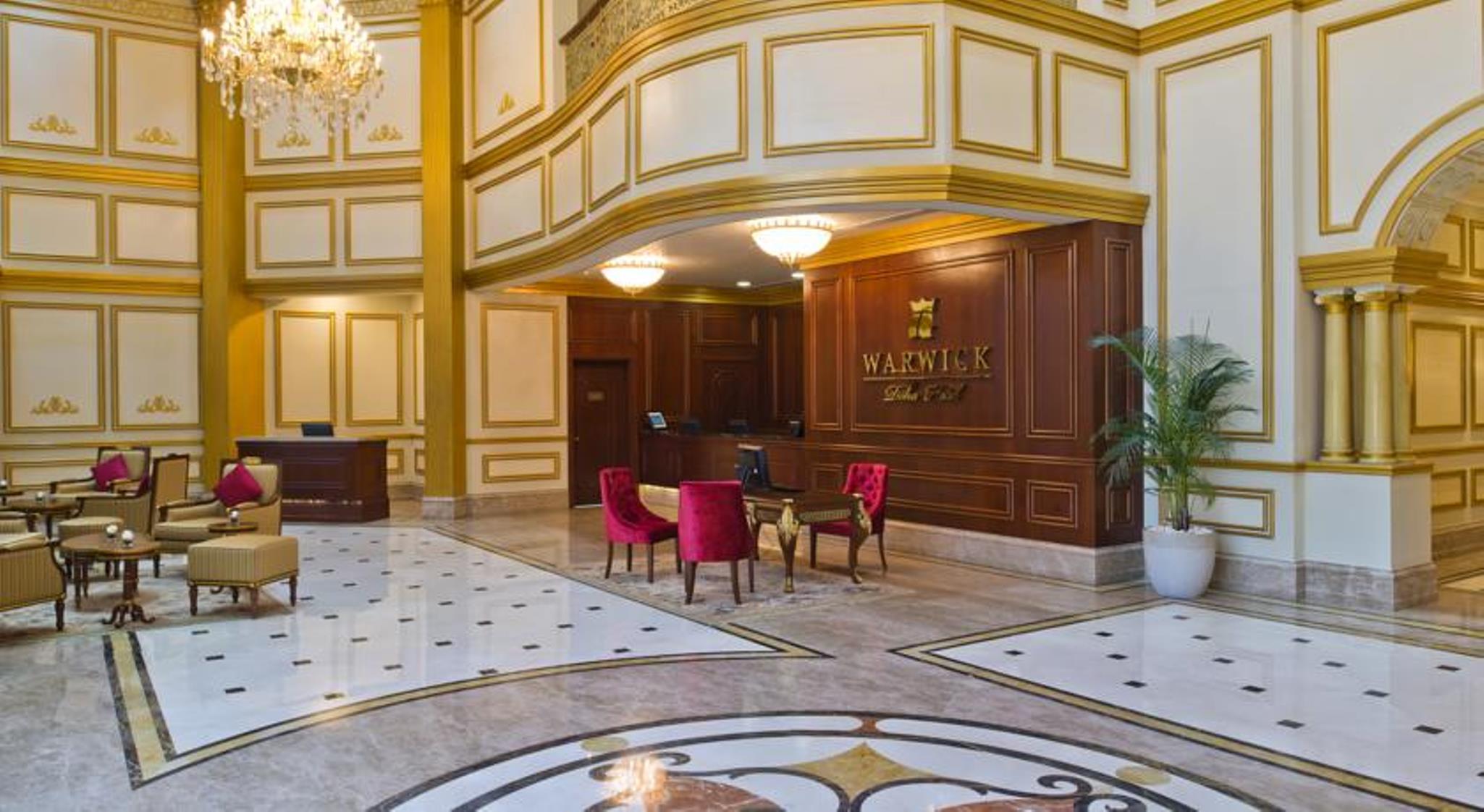 Warwick Doha Hotel Exterior photo Lobby