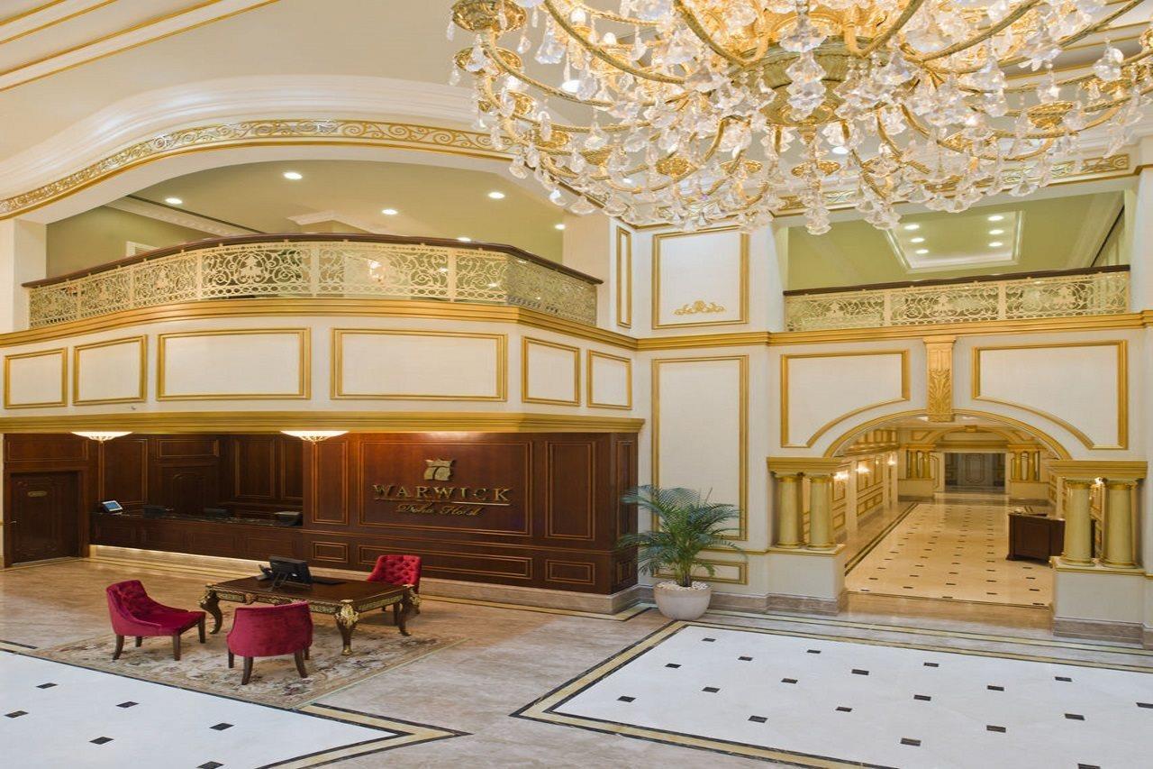Warwick Doha Hotel Exterior photo Lobby